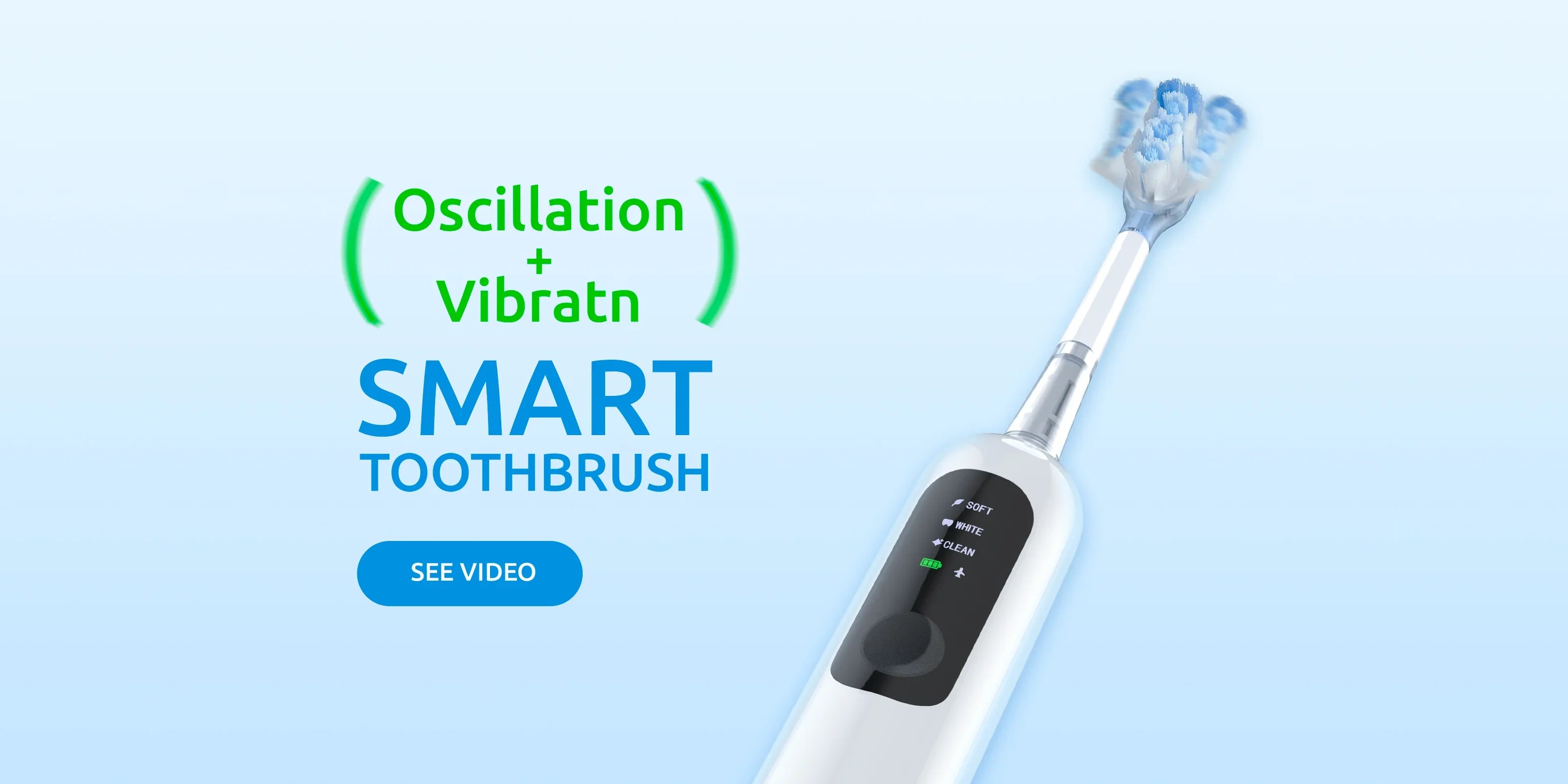 SYNHOPE Sonic Electric Toothbrush with oscillation + vibration for comprehensive oral care, featuring premium bristles and IPX7 waterproof design.