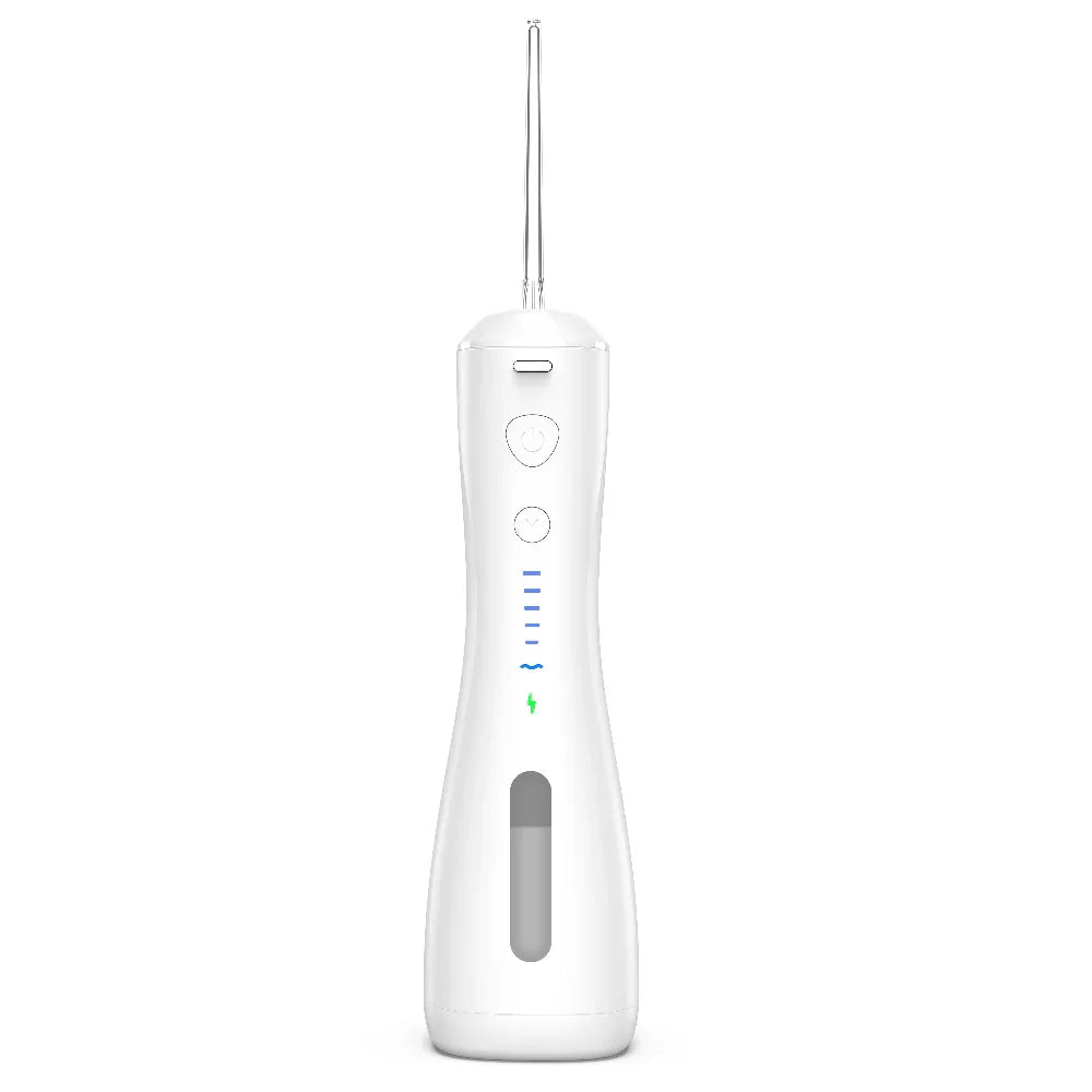 SYNHOPE Portable Water Flosser with pulsation technology, IPX7 waterproof, for home & travel oral care routine