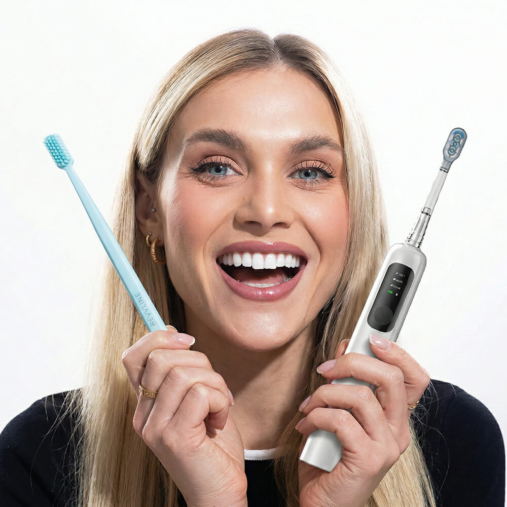 Synhope 60° Oscillating Electric Toothbrush featured image showing advanced sonic technology that automates the Bass Method for deep cleaning.